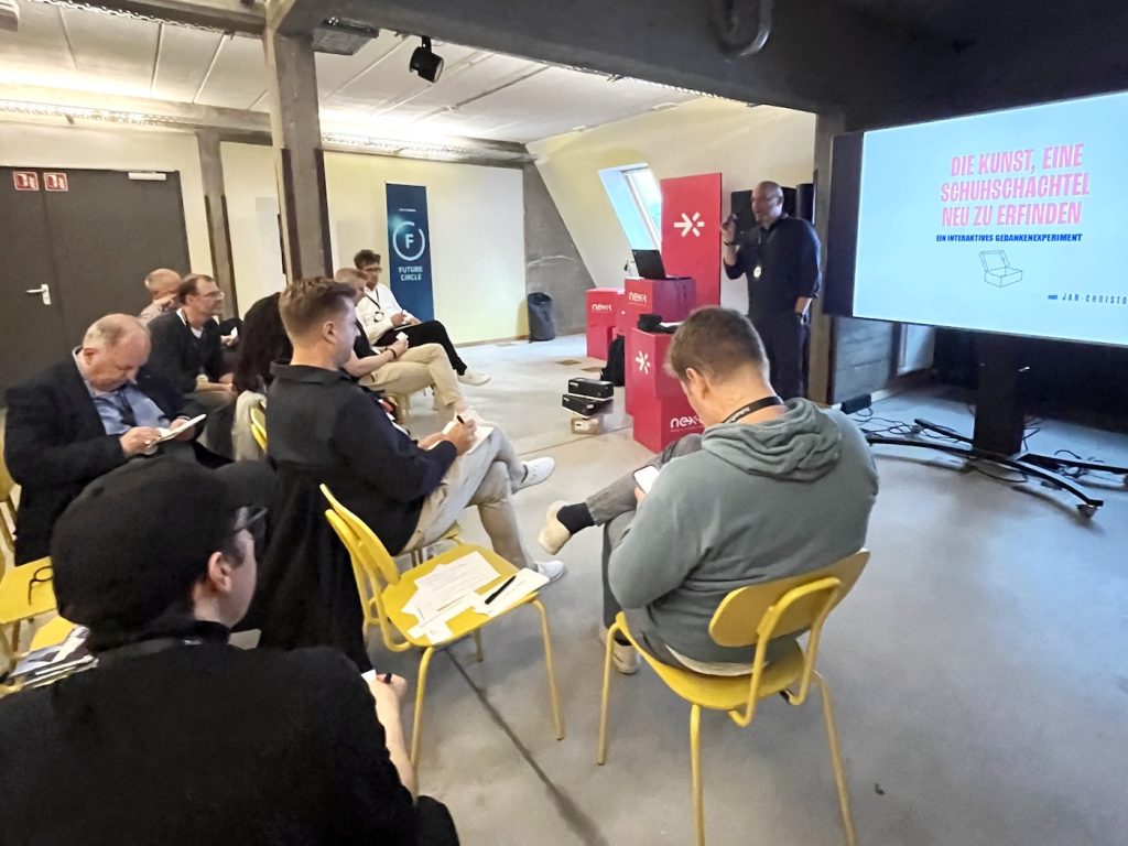 Group of people working together in a workshop